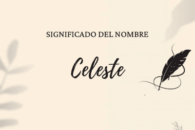 Significado del nombre Celeste
