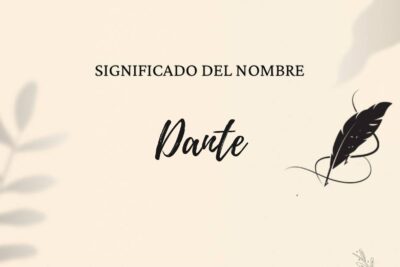 Significado del nombre dante