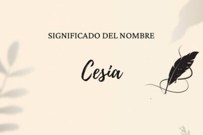 Significado Del Nombre Cesia