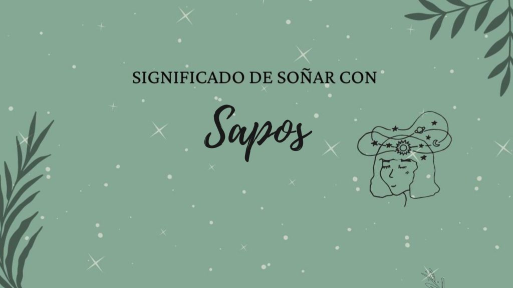 Significado de soñar con sapos