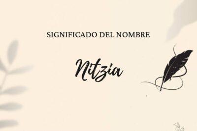 Significado Del Nombre Nitzia