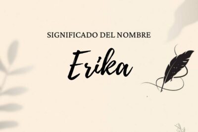 Significado Del Nombre Erika