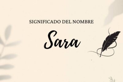 Significado Del Nombre Sara