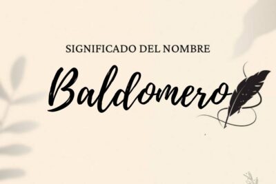 Significado Del Nombre Baldomero