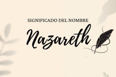 Significado Del Nombre Nazareth