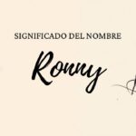 Significado Del Nombre Ronny