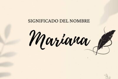 Significado Del Nombre Mariana