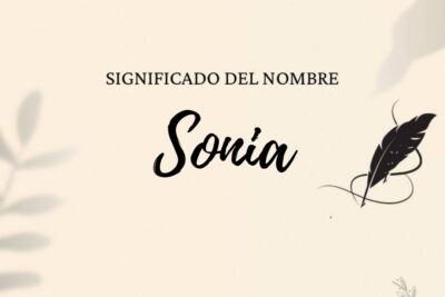 Significado Del Nombre Sonia