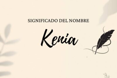 Significado Del Nombre Kenia