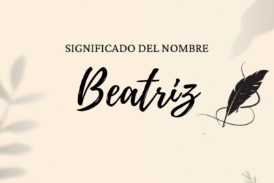 Significado Del Nombre Beatriz