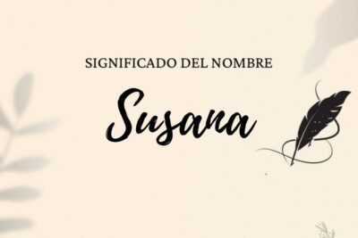 Significado Del Nombre Susana