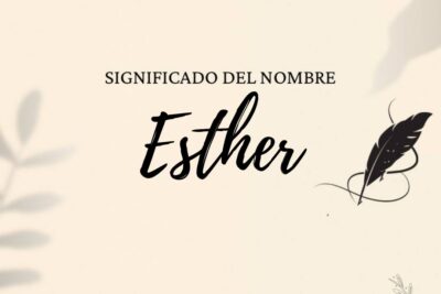 Significado Del Nombre Esther