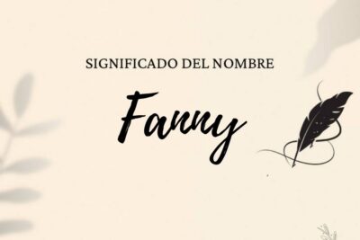 Significado Del Nombre Fanny