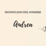 Significado del nombre Andrea